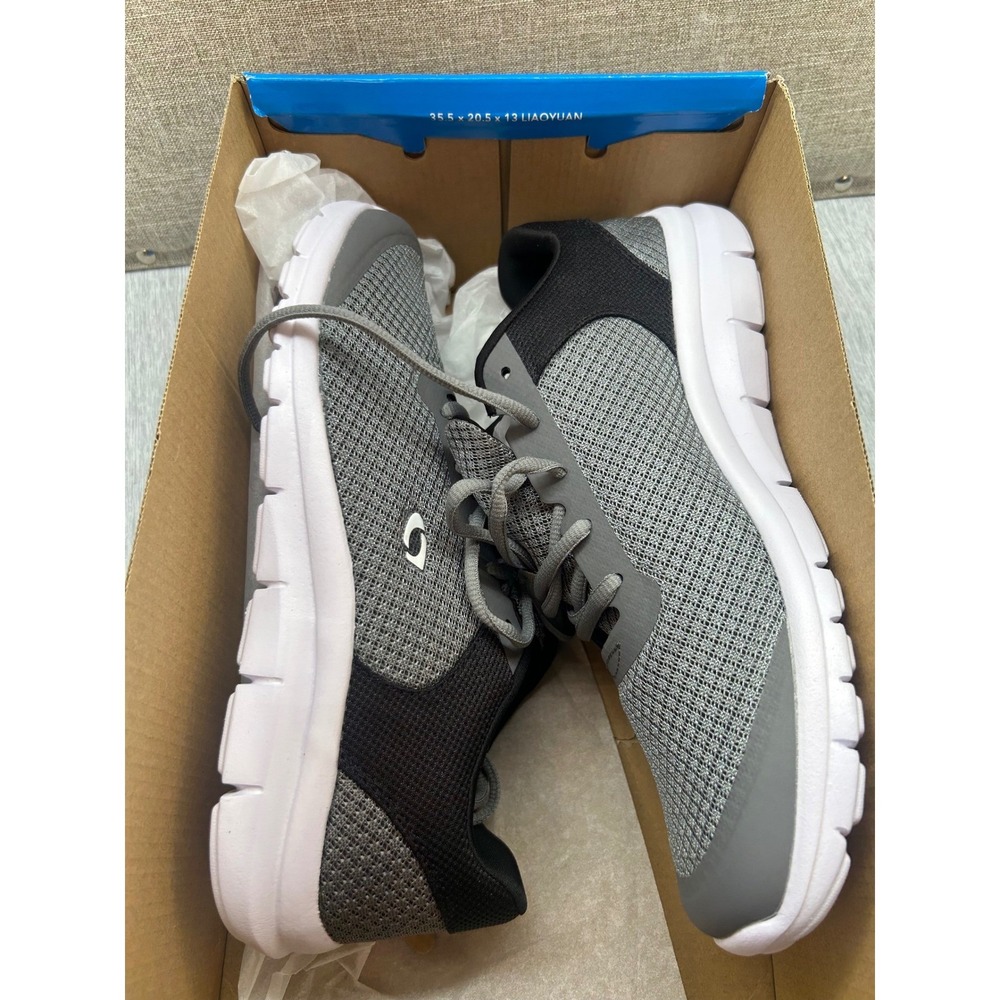 Cross Trekkers Mens Gusto XT II Running Sneaker‎ Light Grey Size 9.5 Medium New
